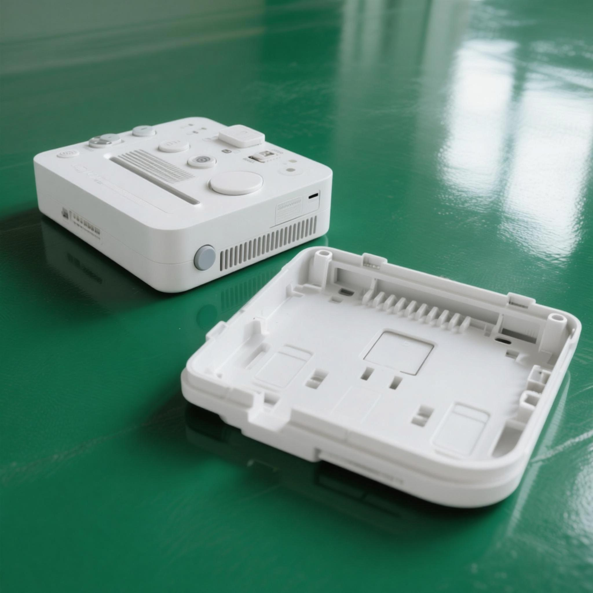 Injection molded electronics housing
